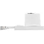 Вытяжка встраиваемая Maunfeld Ouse Touch Glass 60 белый, 60 см, 750 куб. м/ч, 48 дБ