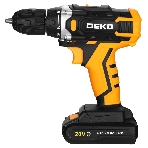 Дрель-шуруповерт Deko Banger 20V ONE+, 20 В, 1,5 Ач, 42 Нм, щеточный