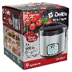 Мультиварка Delta DL-6517 черный