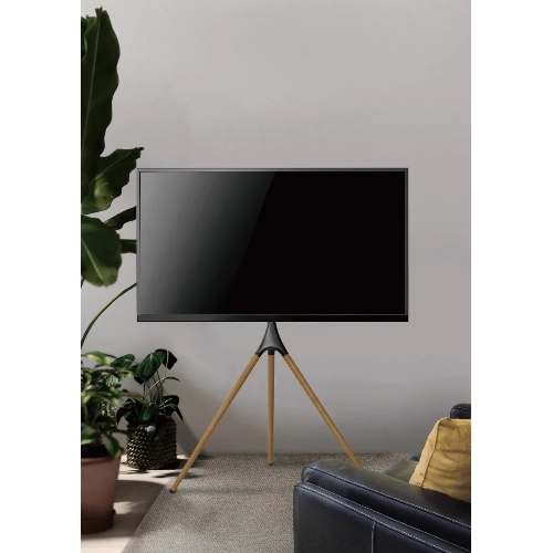 Подставка для телевизора Cactus CS-ST1246WTBCH белый/береза, 45