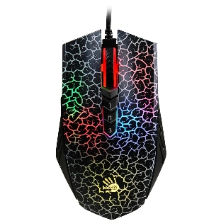 Мышь проводная A4Tech Bloody A70A черный, 6200 dpi, USB Type-A, кнопки - 8