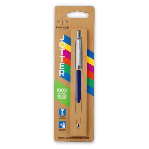Ручка шариковая Parker Jotter Originals (CW2123427) Navy Blue CT, M, синие чернила, блистер