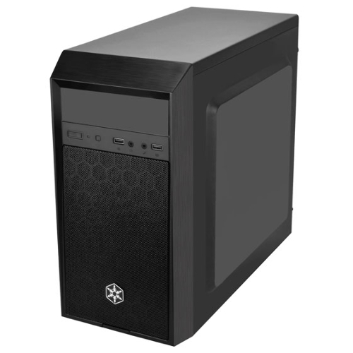Компьютерный корпус SilverStone SST-PS16B черный (ATX, 2xUSB 3.0, HD Audio)