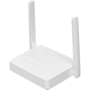 Роутер Mercusys MR20 AC750 Dual-Band Wi-Fi RouterSPEED: 300 Mbps at 2.4 GHz + 433 Mbps at 5 GHzSPEC: 2× Fixed External Antennas, 2× 10/100 Mbps LAN Ports, 1× 10/100 Mbps WAN PortFEATURE: Router/Access Point Mode Mode, WPS/Reset Button, IPTV, IPv6, Parental Controls