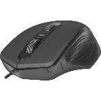 Мышь проводная Defender Datum MB-347 черный, 1600 dpi, USB, кнопки - 4