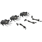 Вентилятор Thermaltake Toughfan EX14 Pro реверсивный 140x140x25mm черный 4-pin 31.6-34.1dB Ret (CL-F172-PL14BL-A)