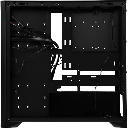 Корпус Formula V Line TimberLine T0 Black, ATX, wood+plastic front, TYPE-C*1, USB3.0*2, FRONT 3x120мм FRGB, REAR 1x120мм FRGB