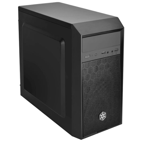 Компьютерный корпус SilverStone SST-PS16B черный (ATX, 2xUSB 3.0, HD Audio)
