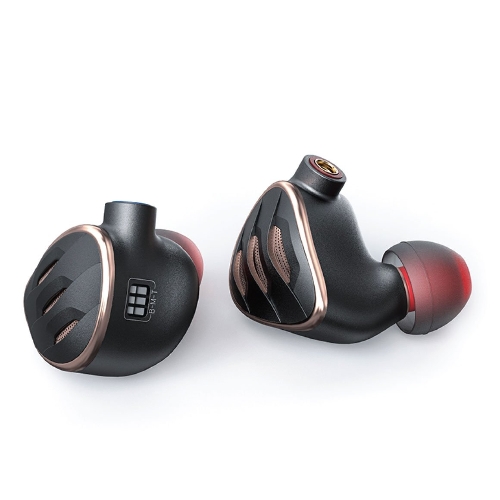 Проводные наушники FiiO FH5s черный/медный, внутриканальные, Jack 3.5/2.5/4.4 мм, сменные штекеры