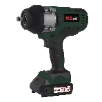 Профессиональный бесщеточный гайковерт аккумуляторный KLPRO KLSS18BHX-20 (18В, Li-ion-2шт, 2.0Ач, 800Нм, 2 скорости, подсветка,З/У,в кейсе)