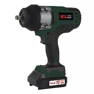 Профессиональный бесщеточный гайковерт аккумуляторный KLPRO KLSS18BHX-20 (18В, Li-ion-2шт, 2.0Ач, 800Нм, 2 скорости, подсветка,З/У,в кейсе)
