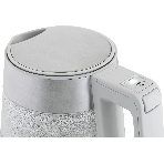 Чайник электрический Haier HK-501 1.7л. 2400Вт серый корпус: стекло/пластик (TD0036930RU)