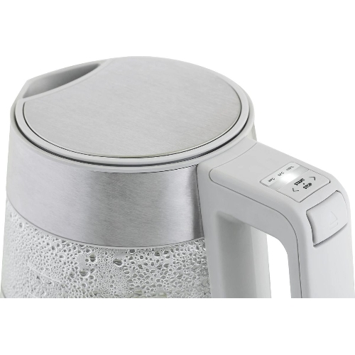 Чайник электрический Haier HK-501 1.7л. 2400Вт серый корпус: стекло/пластик (TD0036930RU)