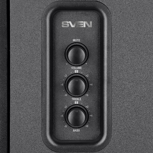 Акустическая система SVEN АС SPS-830 2.0 черный 60Вт BT
