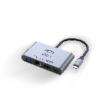Распределитель Infobit iHub 301 3 подключения через 1 кабель USB-С