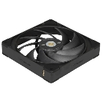 Вентилятор Thermaltake Toughfan EX14 Pro реверсивный 140x140x25mm черный 4-pin 31.6-34.1dB Ret (CL-F172-PL14BL-A)