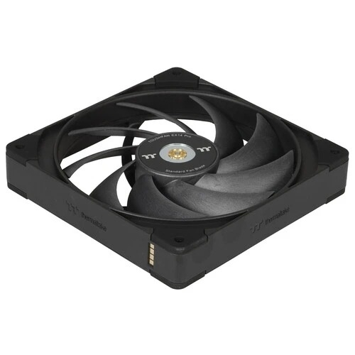 Вентилятор Thermaltake Toughfan EX14 Pro реверсивный 140x140x25mm черный 4-pin 31.6-34.1dB Ret (CL-F172-PL14BL-A)