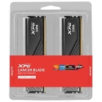 Оперативная память ADATA XPG Lancer Blade RGB, DDR5, 32GB (2x16GB), 6000 MHz, CL36, с радиатором, RGB, черный