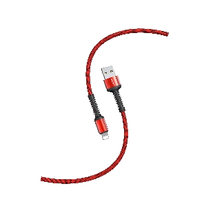 Кабель Smartbuy (iK-512-S26r) S26 Lightning красн., 3 А,PD,нейл.,1 м
