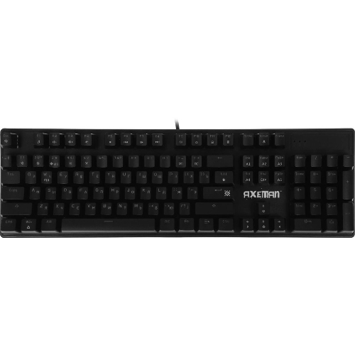 Клавиатура Defender Axeman GK-302 проводная, USB Type-A, чёрный