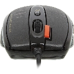 Мышь проводная A4Tech F5 черный, 3000 dpi, USB, кнопки - 7
