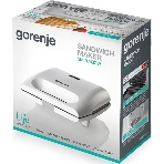 Сэндвичница электрическая Gorenje SM701GCW 700Вт белый
