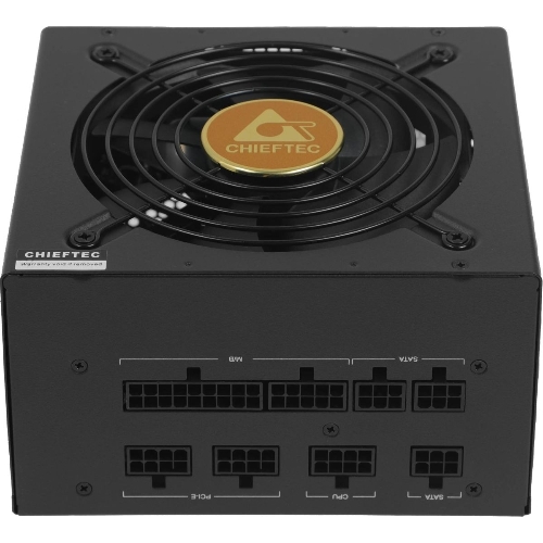 Блок питания Chieftec Polaris PPS-650FC, 650Вт, 80 PLUS Gold, 120мм, модульный, черный