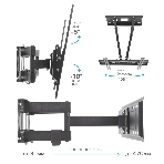 Кронштейн для телевизора Kromax PIXIS-L-2 черный 26