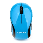 Мышь беспроводная Gembird MUSW-620 синий, 1200 dpi, радиоканал, USB, кнопки - 3