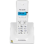 Телефон беспроводной (DECT) Panasonic KX-TG1711RUW (белый) АОН, Caller ID,12 мелодий звонка,подсветка дисплея,поиск трубки