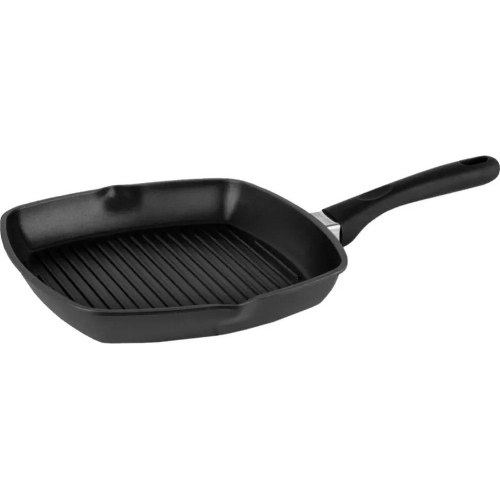 Сковорода-гриль Rondell Patron RDA-1443, 28 см, без крышки, серый