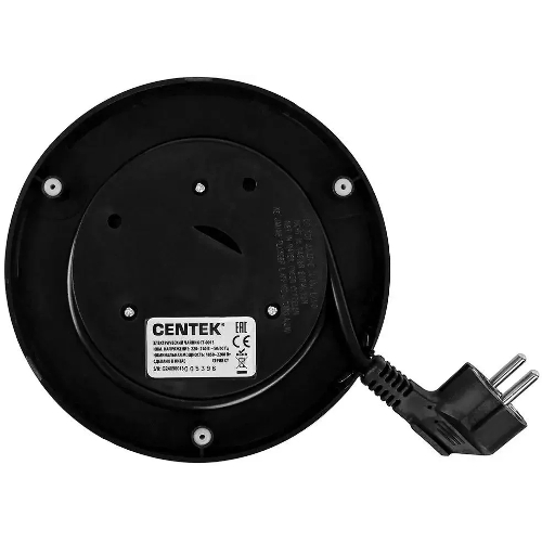Чайник электрический Centek CT-0013 стекло, 2200 Вт, 1.8 л, серебристый