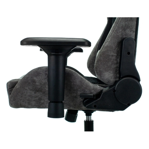 Кресло игровое Бюрократ VIKING 7 KNIGHT B FABRIC черный текстиль/эко.кожа крестовина металл/пластик