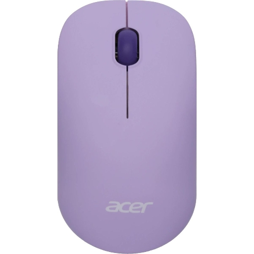Мышь беспроводная Acer OMR205 фиолетовый, 1200 dpi, радиоканал, USB, кнопки - 3
