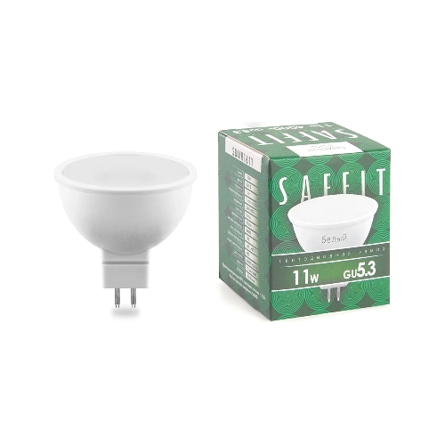 Лампа светодиодная SAFFIT SBMR1611 (55152) 11 вт 230в GU5.3 белый