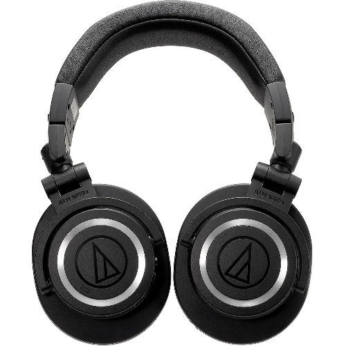 Беспроводные/проводные наушники Audio-Technica ATH-M50xBT2 черный, полноразмерные, Bluetooth + проводной, до 50 ч