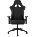 Кресло Бюрократ VIKING 4 AERO BLACK EDITION черный, экокожа, 120 кг, механизм качания
