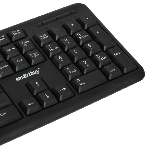 Клавиатура проводная Smartbuy ONE 112 USB черная SBK-112U-K