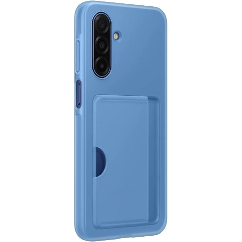 Чехол (клип-кейс) Samsung для Samsung Galaxy A17 Card Slot Case A17 голубой (EF-OA176TLEGRU)