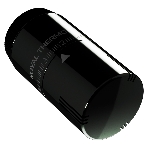Термоголовка жидкостная Royal Thermo Design М30х1,5 (хром черный)