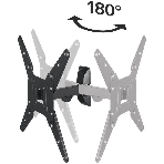 Кронштейн для телевизора Hama 00220823 черный 32