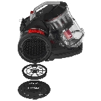 Пылесос Centek CT-2523 черный/красный, 420/2400 Вт, уборка сухая, пылесборник контейнер 3.5 л