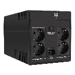 Источник бесперебойного питания ExeGate EP285490RUS SpecialPro UNB-1200.LED.AVR.EURO.RJ.USB 1200VA/750W, LED, AVR, 4 евророзетки, RJ45/11, USB, черный
