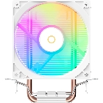 Кулер для процессора Ocypus Gamma A20 WH ARGB, 92mm FARGB FAN, Top FARGB Panel, 2 HEAT PIPES, 3-PIN, 1900 RPM, 21DBA, HYDRO BEARING, LGA115X/1200/1700/18XX, AM4/AM5