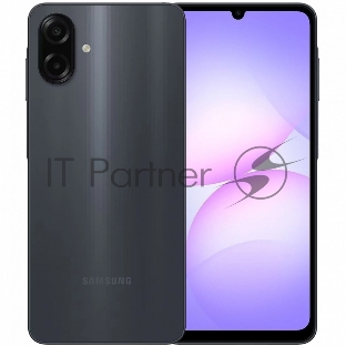 Смартфон Samsung GALAXY A07 6/128GB BLACK SM-A075