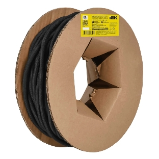Оплетка кабельная IEK UBS30-PL-1011-025-K02. 10-11мм . 25м. самосворачивающаяся. черная