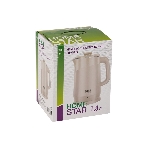 Чайник электрический Homestar HS-1006 1.8л бежевый, двойной корпус