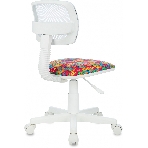 Кресло Бюрократ CH-W299 белый, сетка, 120 кг