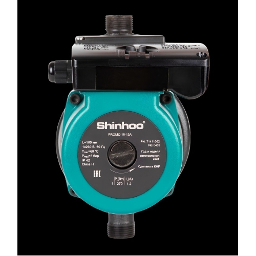 Насос циркуляционный Shinhoo PROMO 15-12A