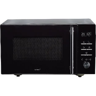 Микроволновая печь Vitek VT-MW1323 черный, 23 л, 900 Вт, переключатели - кнопки, поворотный механизм